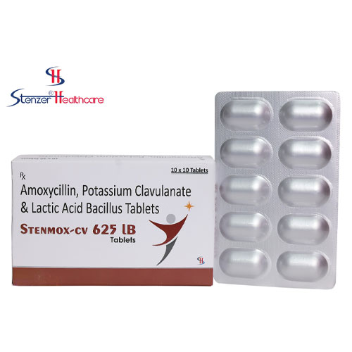 STENMOX-CV 625 LB TABLETS