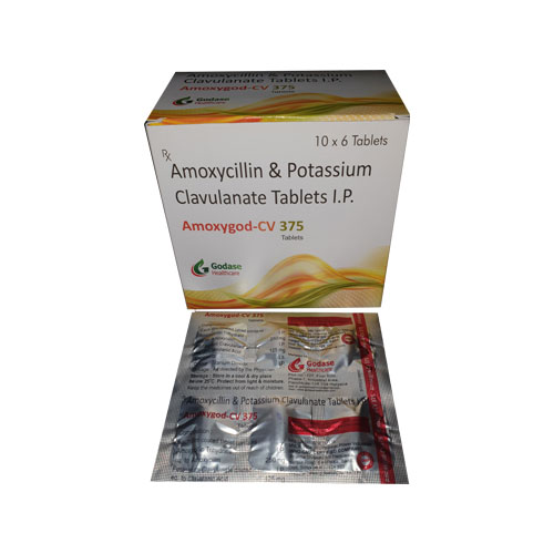 AMOXYGOD-CV 375 Tablets