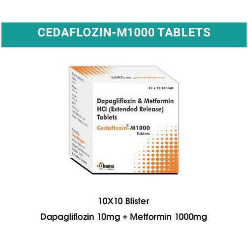CEDAFLOZIN-M 1000 TABLETS