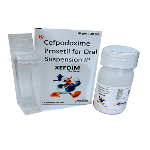 XEFDIM DRY SYRUP (With Water)