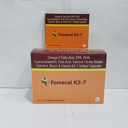 FOMECAL K2-7 Softgel Capsules