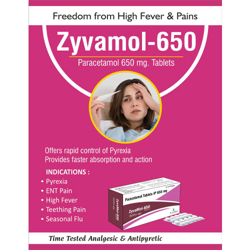 ZyvaMol-650 Tablets