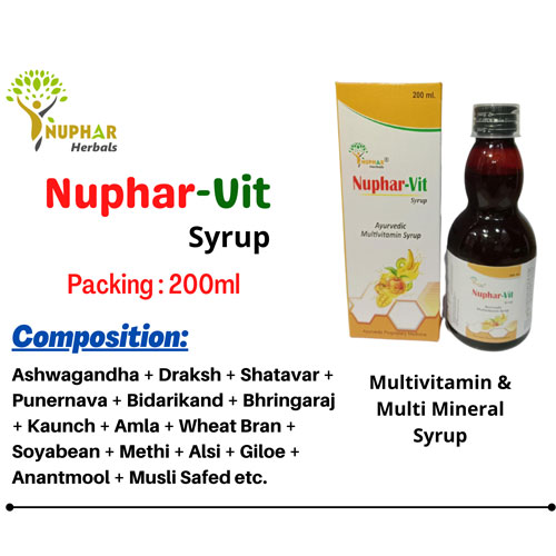 NUPHAR-VIT SYRUP