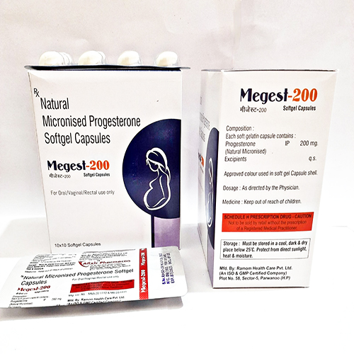 MEGEST-200 Softgel Capsules