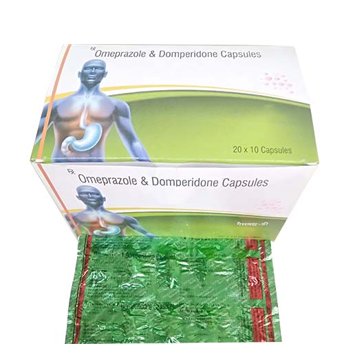 Omeprazole + Domperidone Capsules