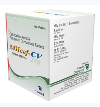 Milcef 250 Tablets