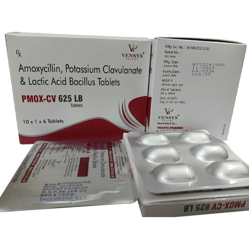 PMOX CV-625 LB TABLETS