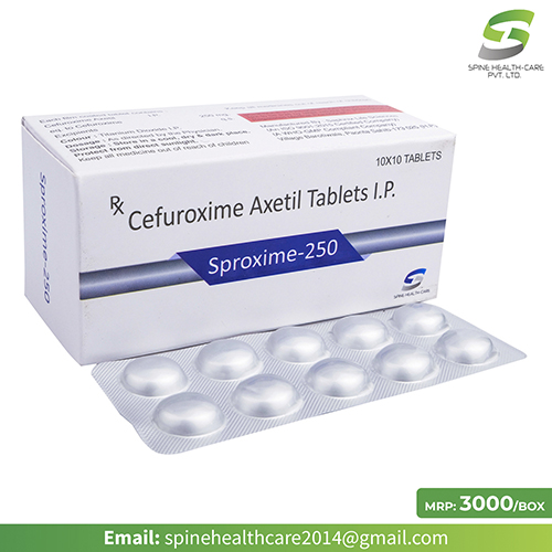 SPROXIME-250 TABLETS
