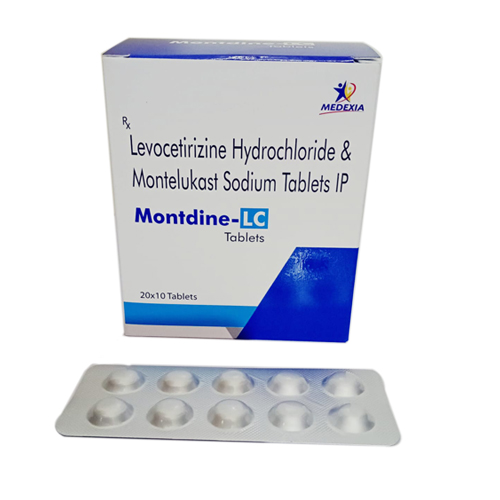 Levocetirizine + Montelukast Dispersible Tablets