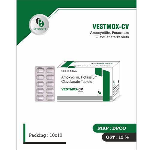 VESTMOX-CV TABLETS (10*10)