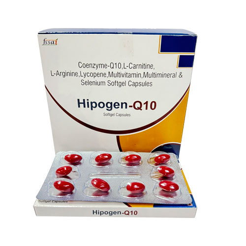 HIPOGEN-Q10 Softgel Capsules