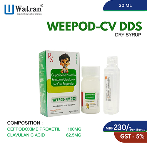Weepod-CV DDS Dry Syrup