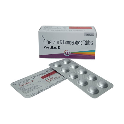 Cinnarizine 25mg + Domperidone 10mg Tablets