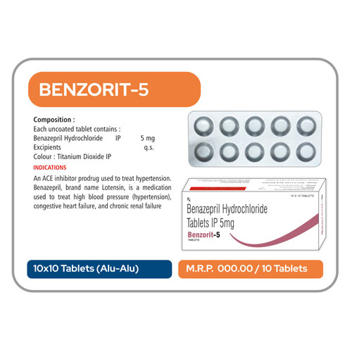 BENZORIT-5 TABLETS