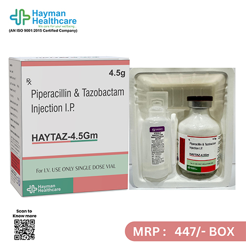 HAYTAZ-4.5GM INJECTION