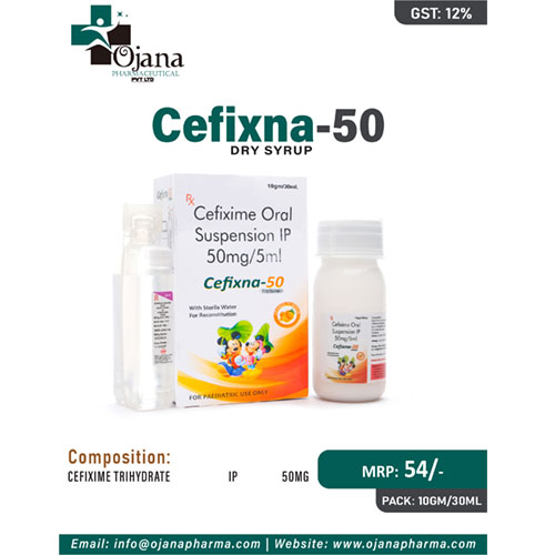 Cefixna-50 Dry Syrup