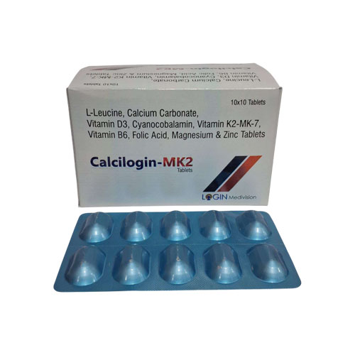 Calcilogin-MK2 Tablet (strip)