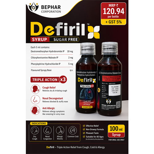 DEFIRIL SYRUP SUGAR FREE