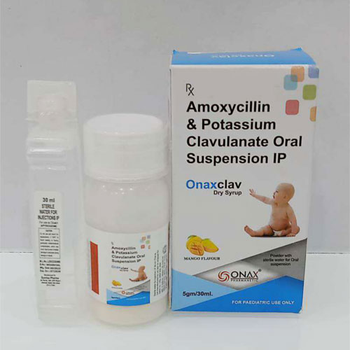 ONAXCLAV-Dry Syrups (With water)