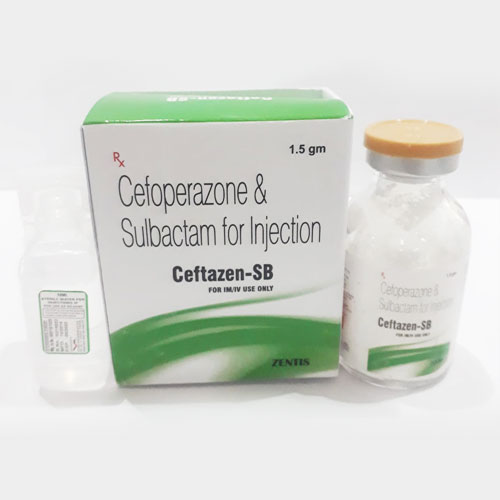 CEFTAZEN-SB 1.5gm Injection