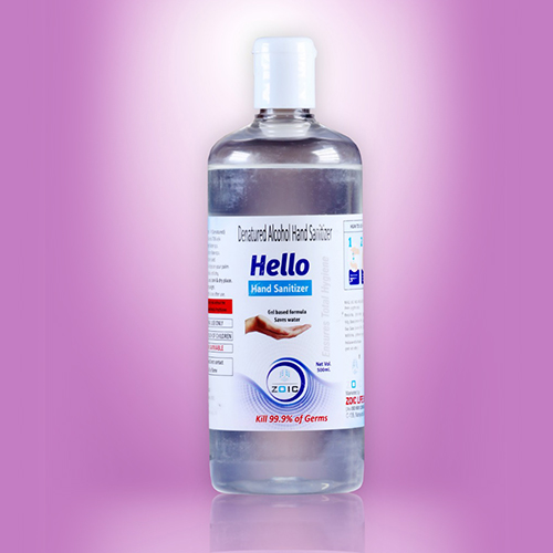 Hello 500ml Gel Hand Sanitizer