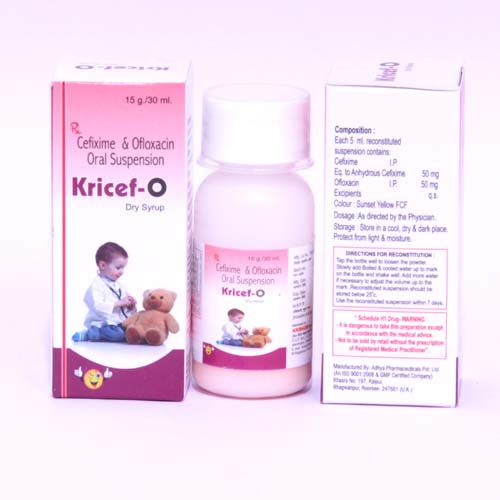Kricef-O Dry Syrups