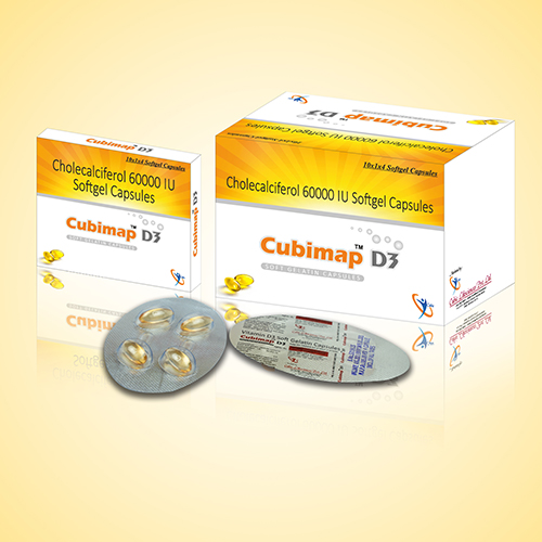 CUBIMAP-D3 Softgel Capsules