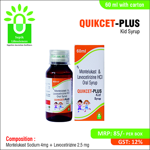 QUIKCET-PLUS KID Syrup