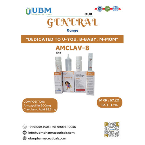 AMCLAV-B 228.5 Dry Syrup