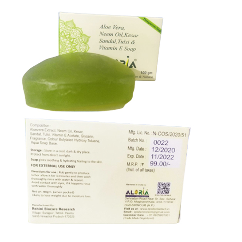 Aloria Soap