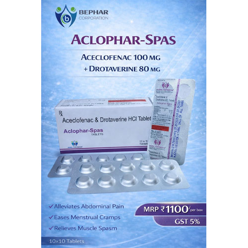 ACLOPHAR-SPAS TABLETS (Alu-Alu)