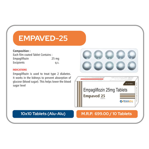 EMPAVED-25 TABLETS