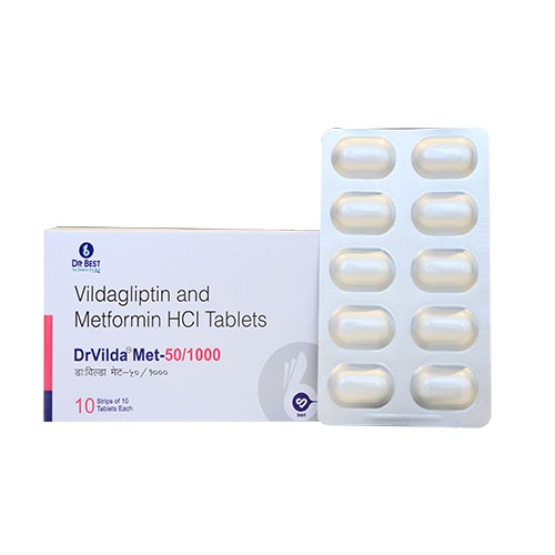 DrVilda Met-50/1000 Tablets