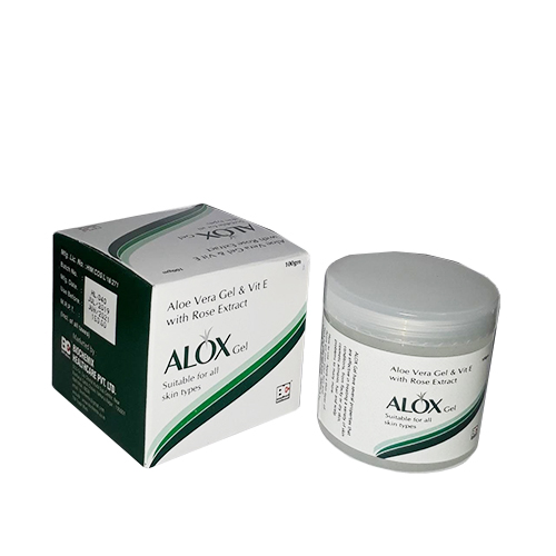Aloe Vera & Vitamin E With Rose Extract Gel
