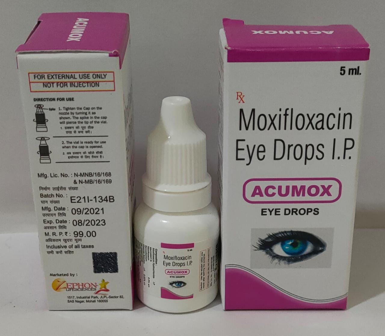 ACUMOX EYE DROPS
