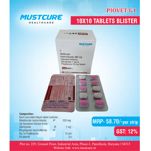 PIOVET-G1 TABLETS