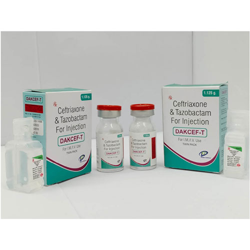 DAKCEF-T 1.125gm Injection