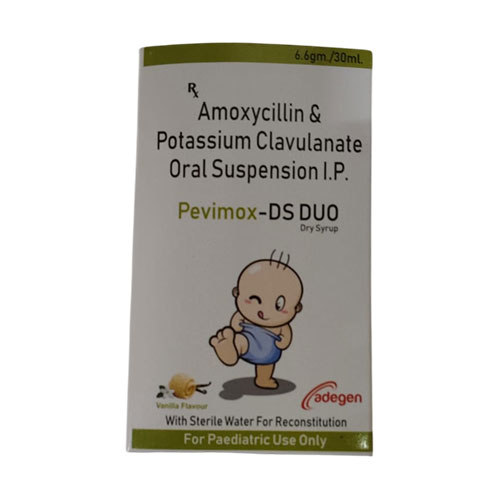 PEVIMOX-DS (DUO) Dry Syrups