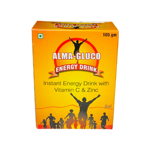 ALMA-GLUCO ENERGY DRINK (Orange Flavour)