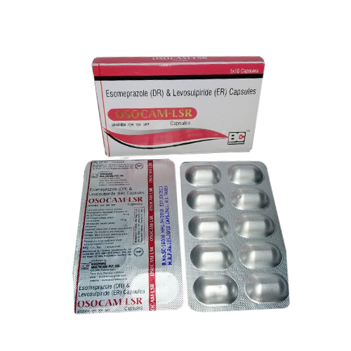 Esomeprazole 40mg+ Levosulpride 75mg  Capsule