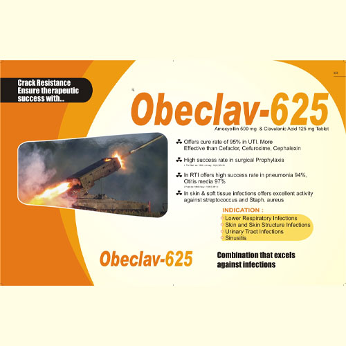 Obeclav - 625 Tablets
