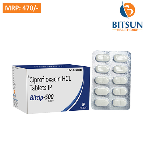 BITCIP-500 TABLETS (Blister)