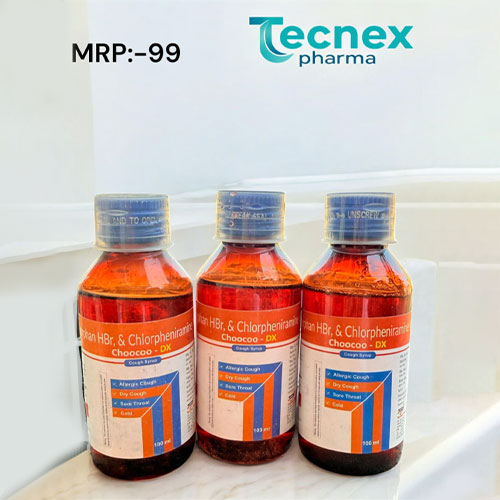 Dextromethorphan 10 mg + Chlorpheniramine Maleate 2 mg + Phenylepherine 5 mg Syrup
