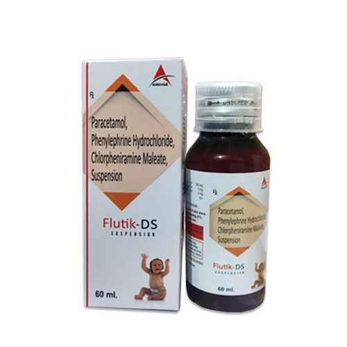 Paracetamol 250 mg + Phenylephrine 5 mg + Chlorpheniramine Maleate 2 mg (Each 5 ml ) Suspension