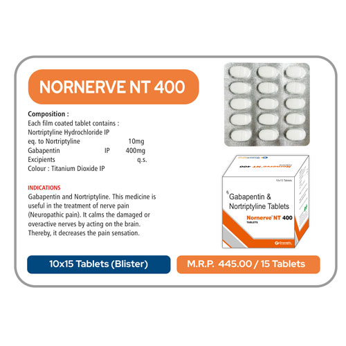NORNERVE NT-400 TABLETS