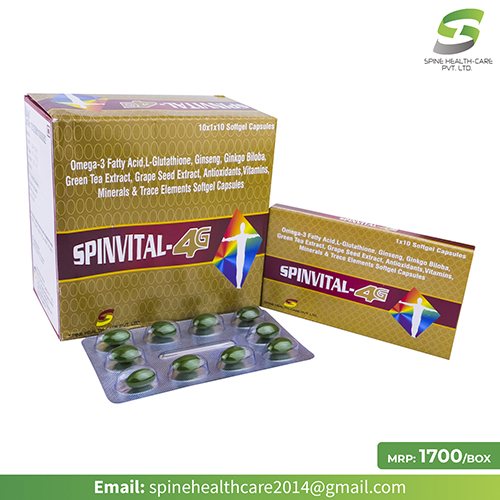 SPINVITAL-4G SOFTGEL CAPSULES