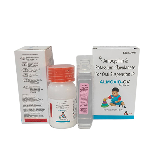 Almoxid-CV with water Dry Syrup