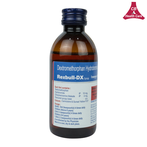 Dextromethorphan 10mg + Chlorpheniramine Maleate 4 mg Syrup