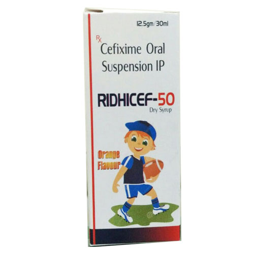 RIDHICEF-50 Dry Syrup