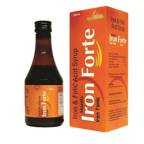 MANTIS-IRON FORTE 200ml Syrup